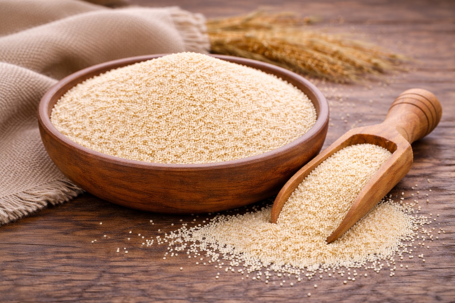 fonio grains in a bowl
