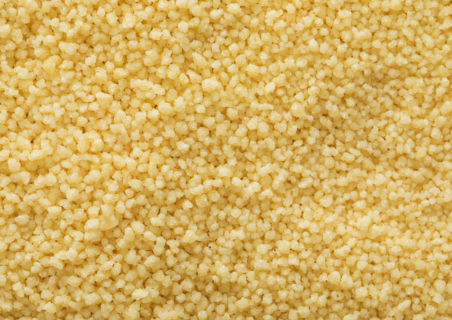 Fresh couscous grains