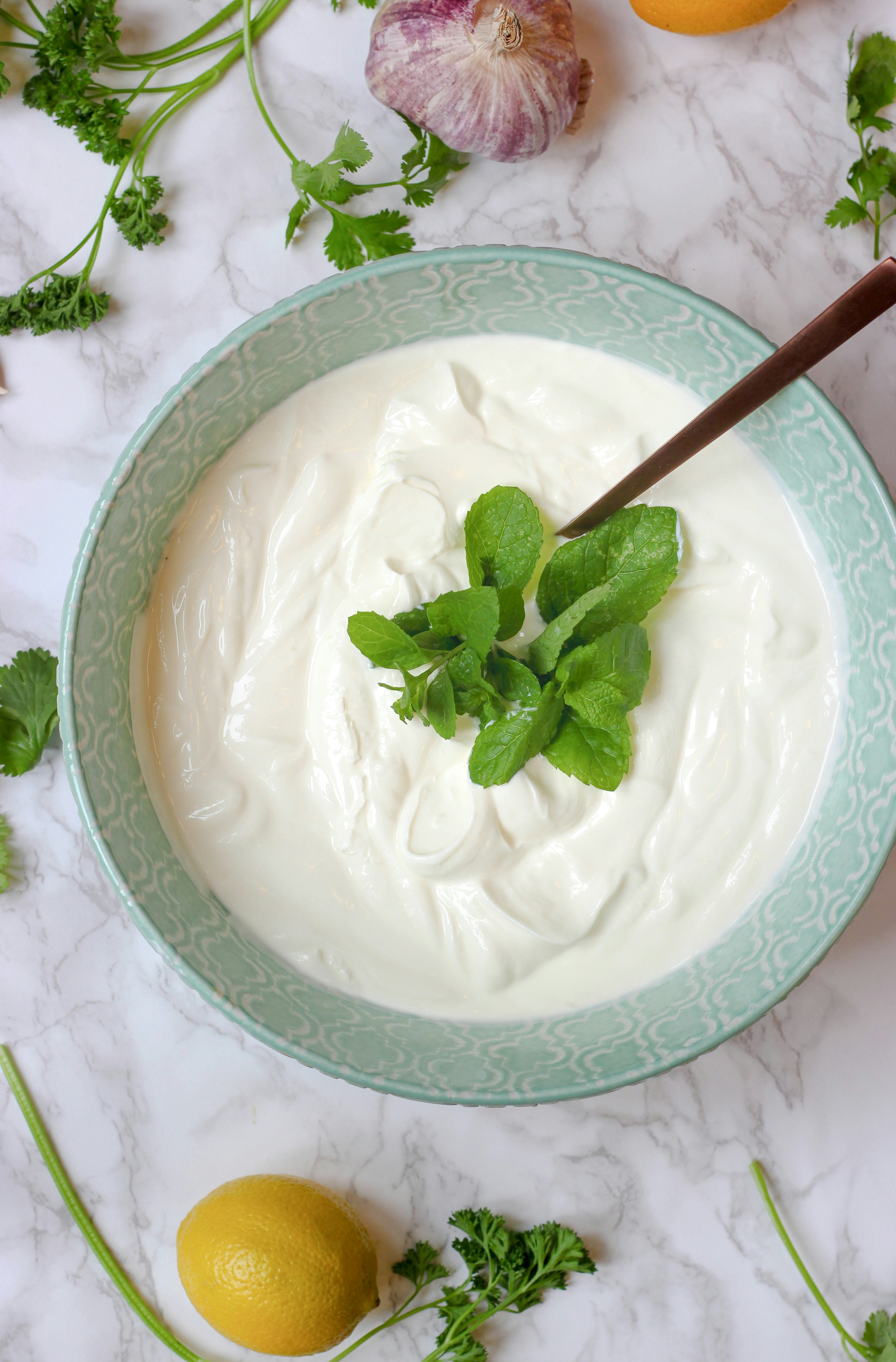 Fresh Greek yogurt