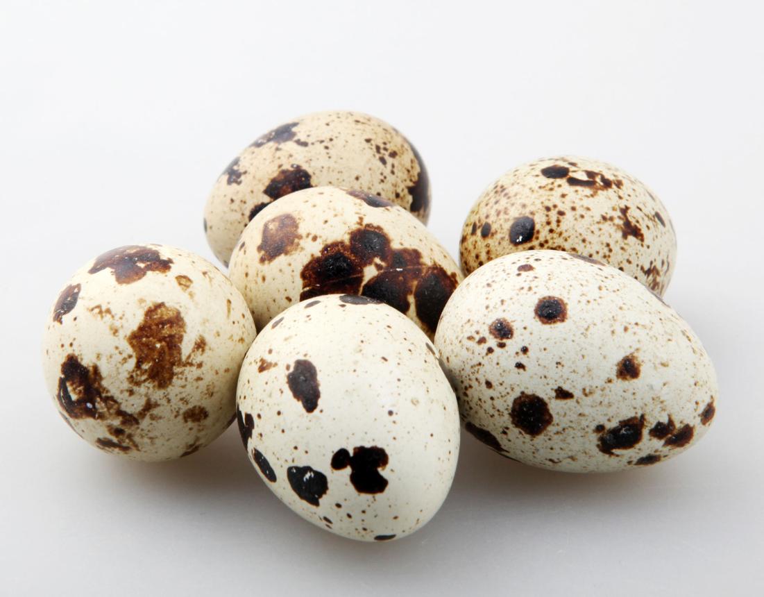 quail eggs in bowl