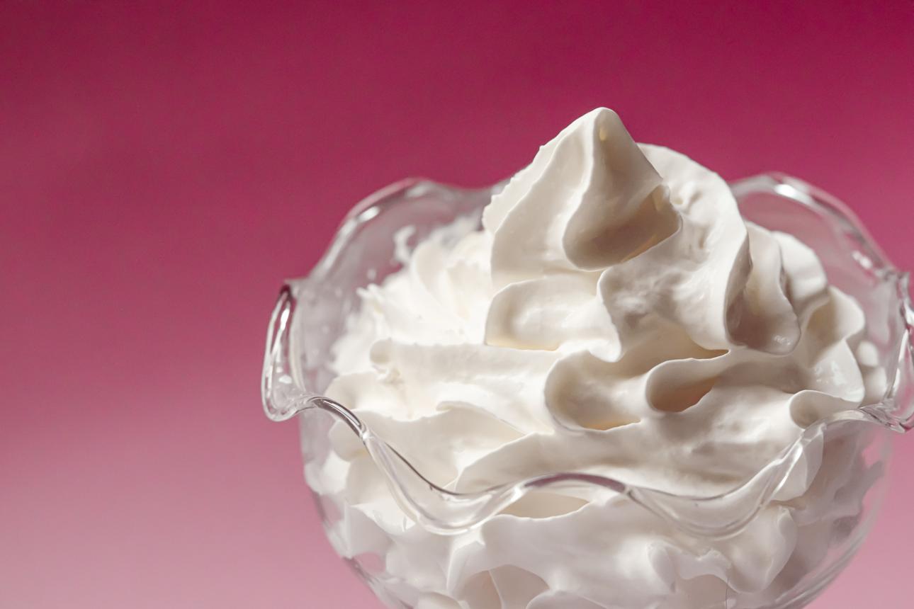 whipped cream topping