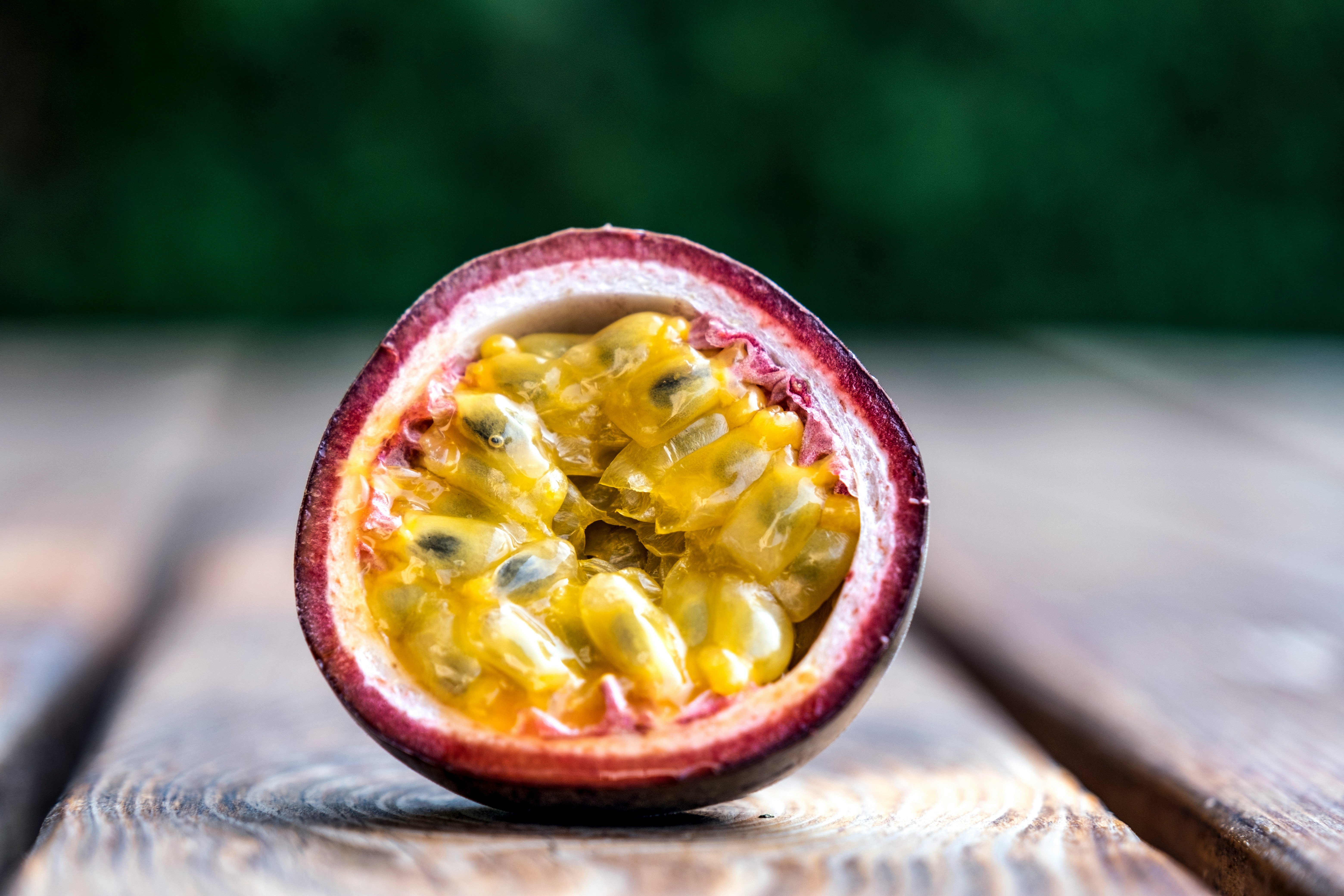 Fresh passion fruit