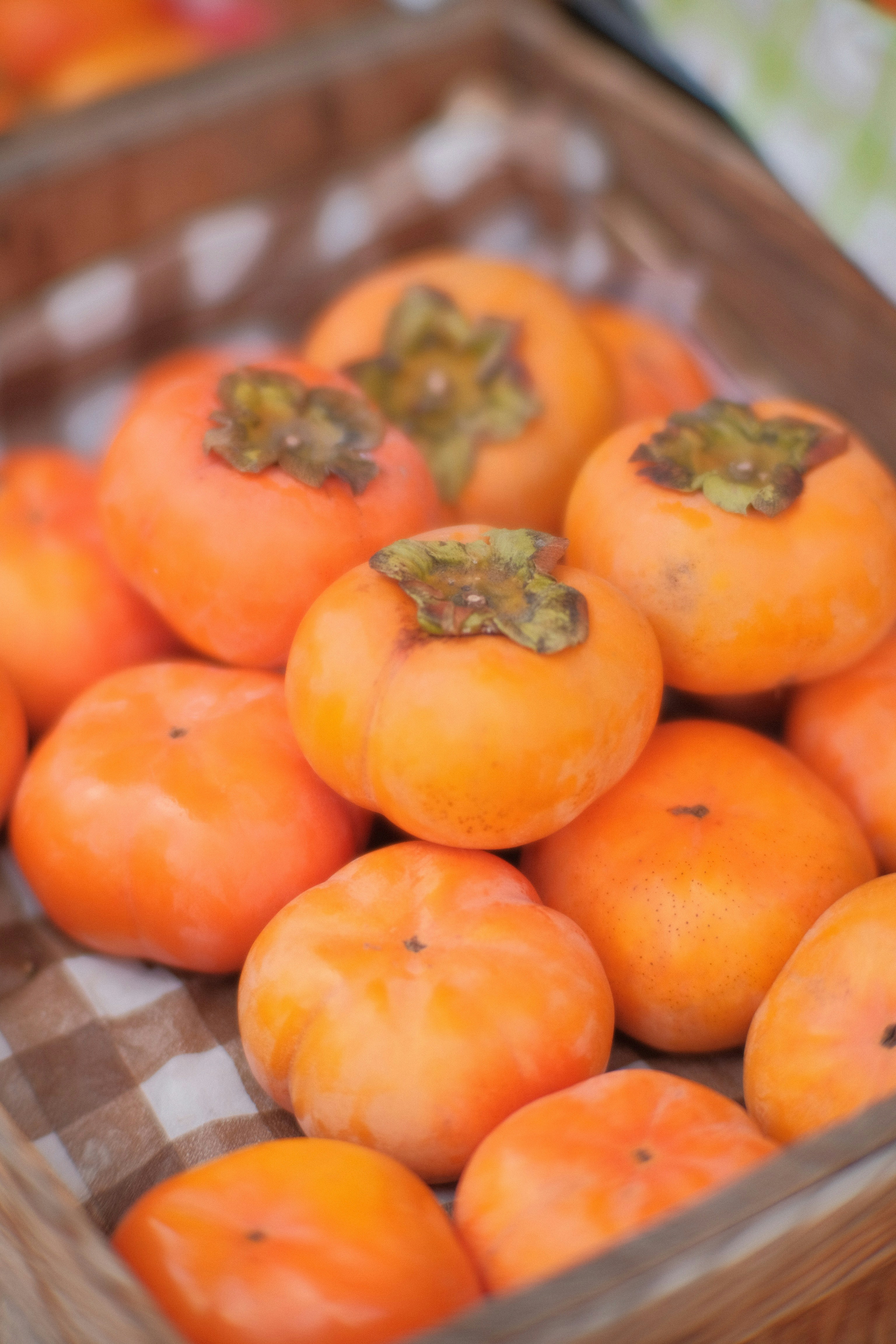 Fresh persimmon fruit