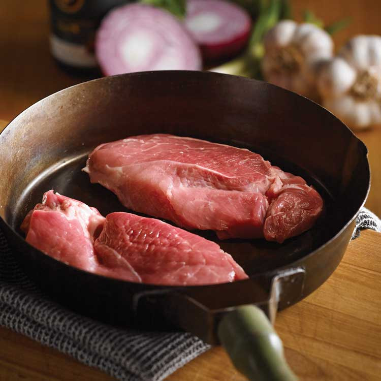 Fresh wild boar meat