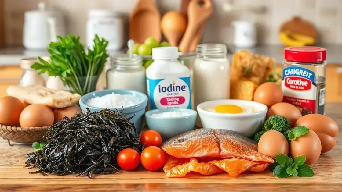 foods rich in iodine