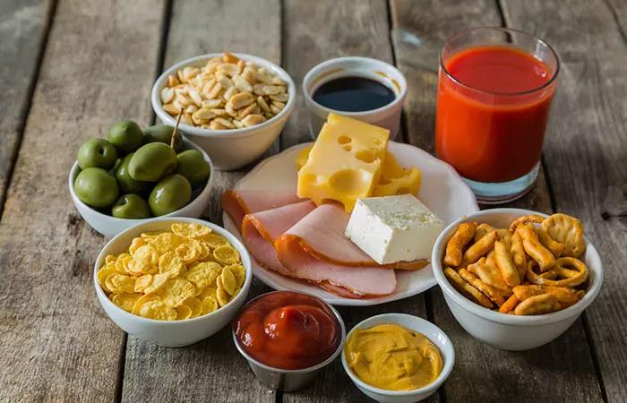 foods high in sodium